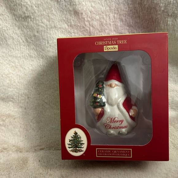 Spode Merry Christmas Gnome Ornament - NIB - Picture 2 of 4